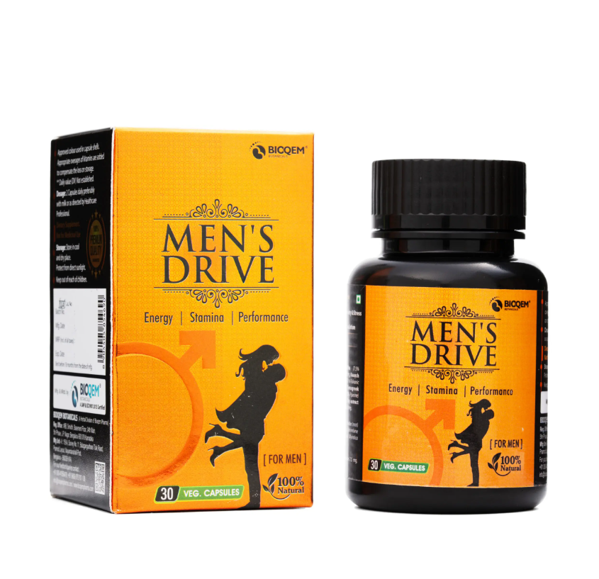 Bioqem Pharma Men’s Drive Veg 30 Capsules 