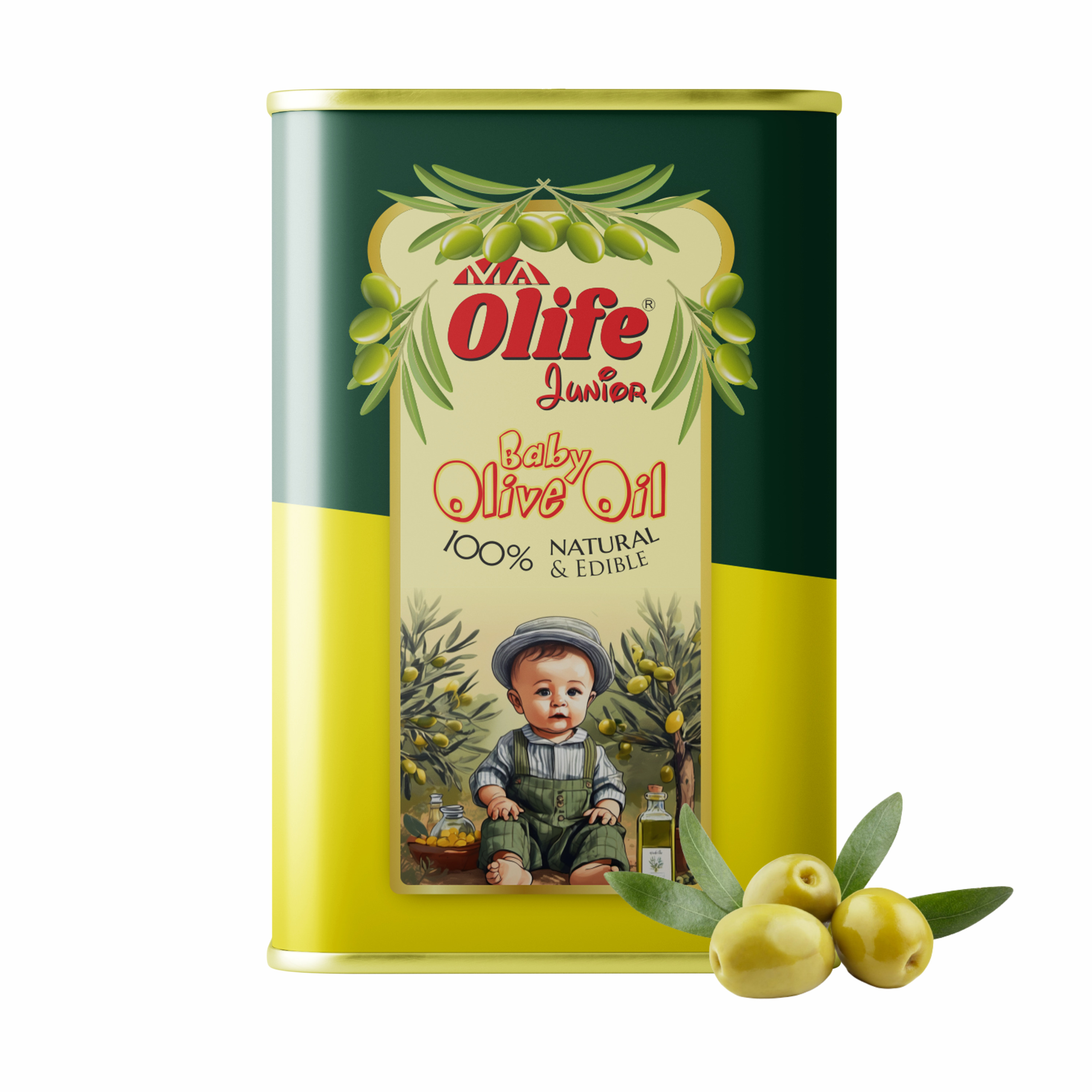 Olife Junior Baby Olive Oil – 100% Natural & Edible (200ml)